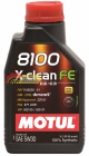 Масло моторное синтетическое MOTUL 8100 X-Clean FE 5W30 1л   (Арт.104775)